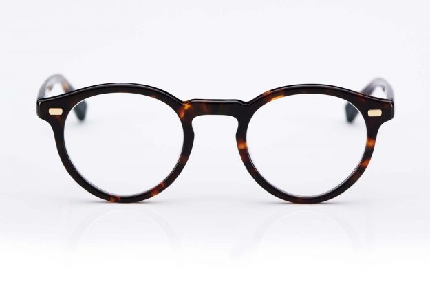 Eyevan – Havanna farbige Panto Kunststoffbrille – handgenietet - made in Japan – KITSCHENBERG Brillen