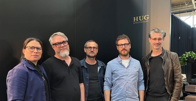 HUG – Designer Thomas Hobmaier - Frederic Utz - Jochen Gutbrod auf der Opti 2022 - KITSCHENBERG Brillen