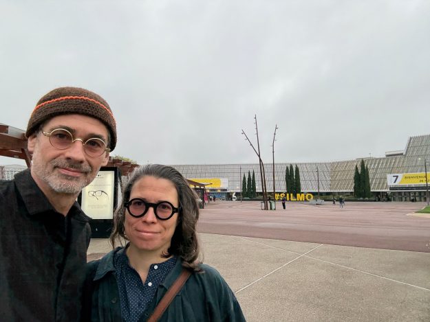 Andreas und Stefanie Kitschenberg besuchen die Optik Messe Silmo in Paris - Kitschenberg