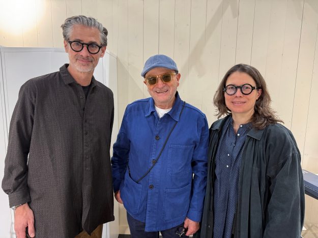 Stefani und Andreas mit dem Sohn Berard von Max Pittion auf der Messe Silmo in Paris - Kitschenberg