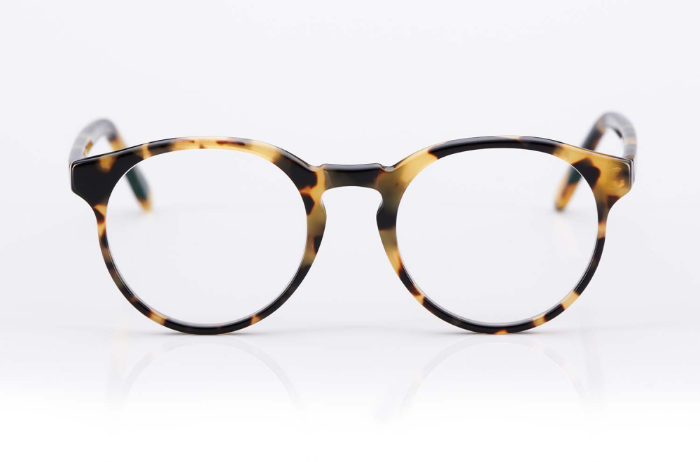 Kitschenberg Acetat – runde Panto Vintage Kunststoffbrille im Retro Design – Schildpatt Optik - KITSCHENBERG Brillen