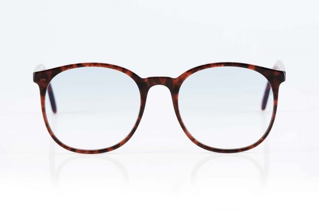 Lazare Studio – originale Retro Vintage Brille Havanna farbige Panto Kunststoffbrille – KITSCHENBERG Brillen