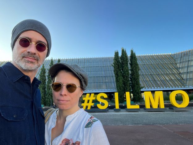 Steffi Kitschenberg und Andreas Kitschenberg auf der Optikmesse Silmo Paris