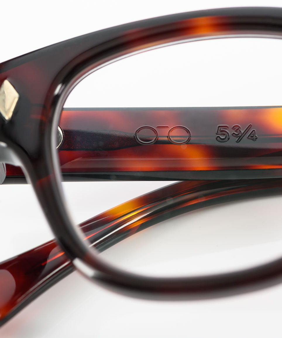 TVR – True Vintage Revival – Vintage Acetat Brille in Schildpattimitat 100% handgemacht in Japan - KITSCHENBERG Brillen