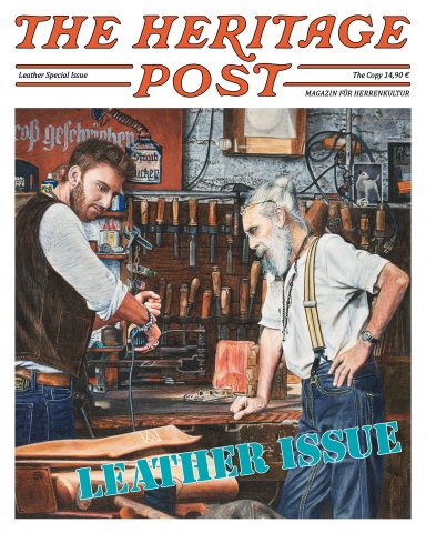 The Heritage Post - Cover Sonderausgabe Leder - KITSCHENBERG Brillen