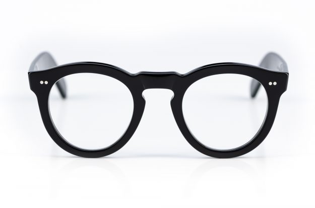 Cutler and Gross – 0739V3 – dicke schwarze Panto Brille – genietet und handgefertigt - KITSCHENBERG Brillen