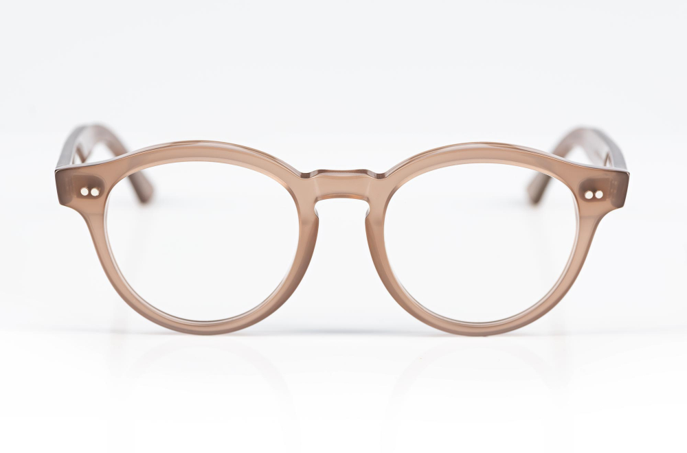 Cutler and Gross – 1378 – rosefarbige Acetat Panto Brille – handgenietet – klassischer Vintage Stil - KITSCHENBERG Brillen