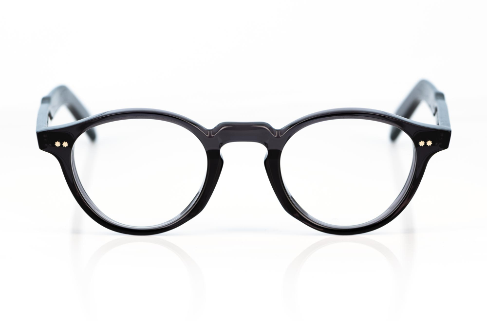 Cutler and Gross – GR04 – transparent graue dicke Acetat Brille – Panto – klassischer vintage Stil - KITSCHENBERG Brillen