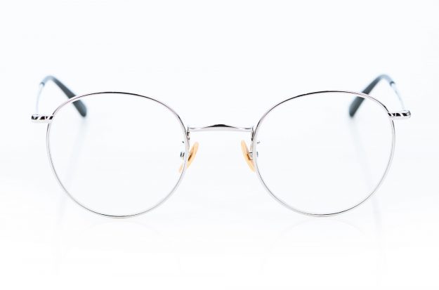 Ducloux – Pantos – silberne Brille - Retro Vintage – Metall - KITSCHENBERG Brillen