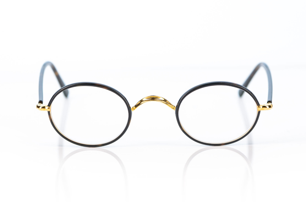 Ducloux – Oval – gold havanna - W105 - Retro Vintage – Metall - KITSCHENBERG Brillen