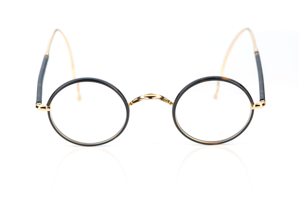 Ducloux – Oval – gold havanna - W105 - Retro Vintage – Metall - KITSCHENBERG Brillen