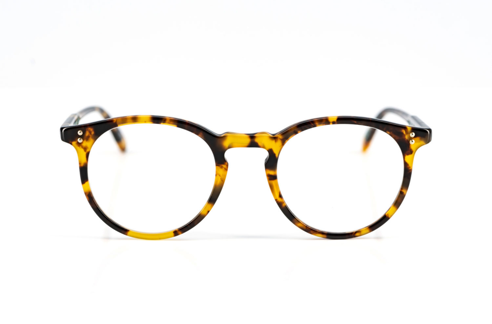 Garrett Leight – Carlton - runde Panto Kunststoffbrille – Tortoise – Bio Acetat – handfinished – genietet – Vintage – KITSCHENBERG Brillen