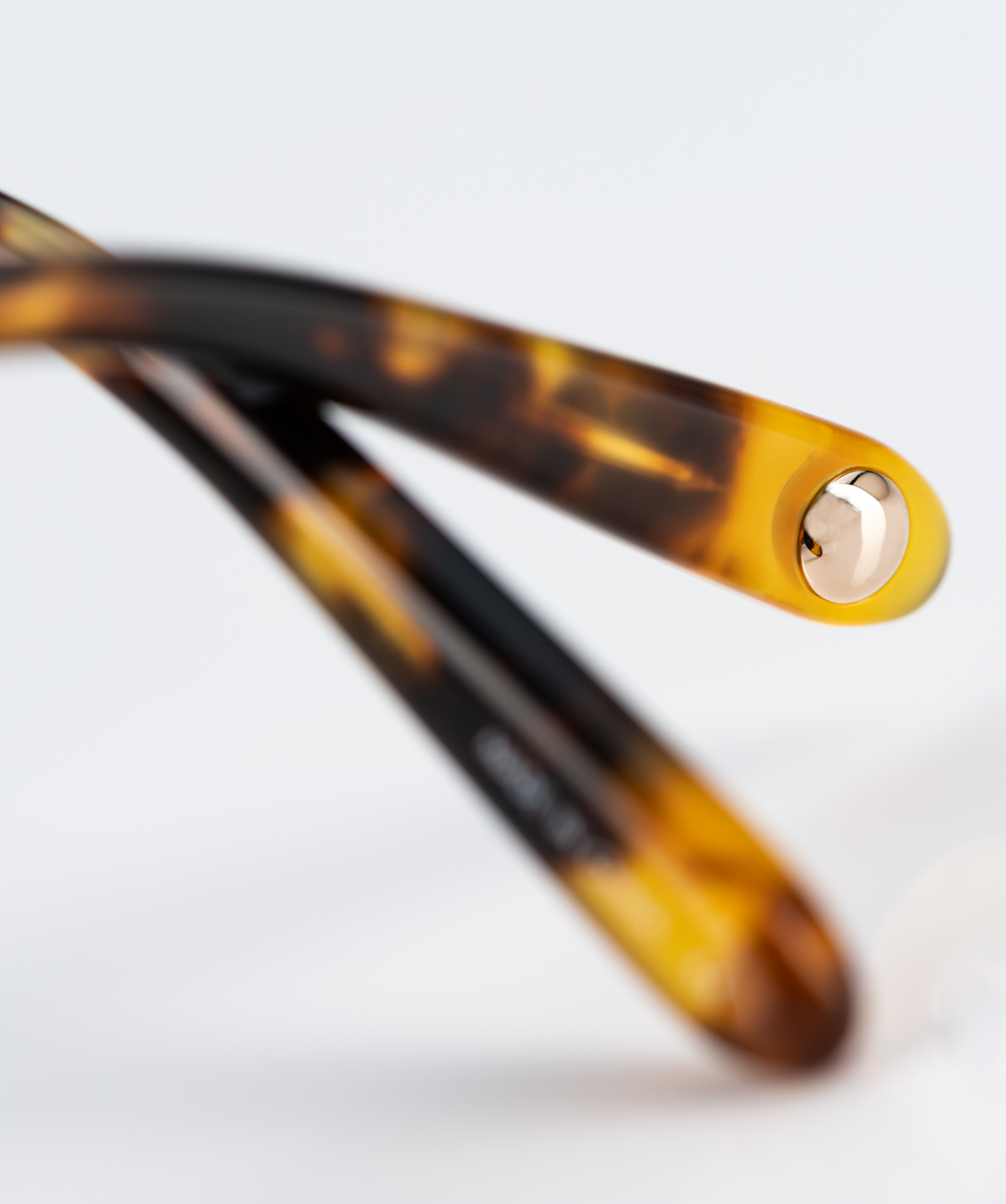 Garrett Leight – Carlton - runde Panto Kunststoffbrille – Tortoise – Bio Acetat – handfinished – genietet – Retro – KITSCHENBERG Brillen
