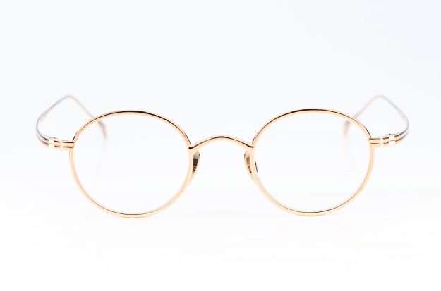 KameManNen – 102 – RG – rund – rosegold - Vintage – Retro – Titan - Made in Japan - KITSCHENBERG Brillen