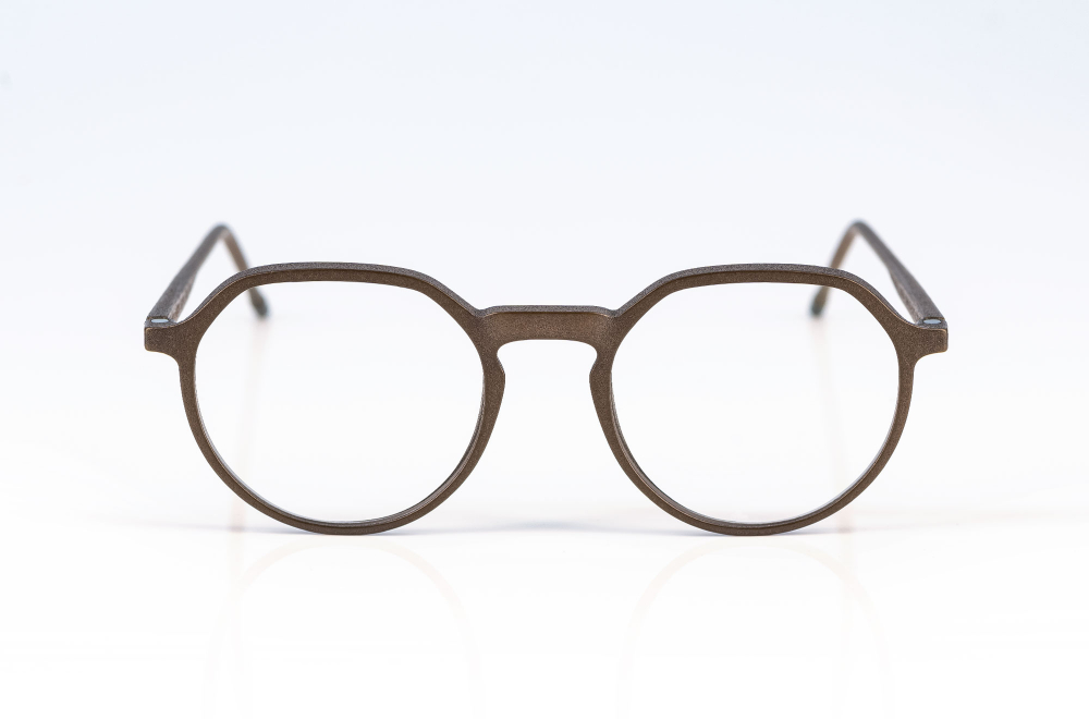 Klenze und Baum – Gili - Nachhaltig – Maßanfertigung – 3D-Druck – Transluzent – Panto – Vintage Design – Leicht - KITSCHENBERG Brillen