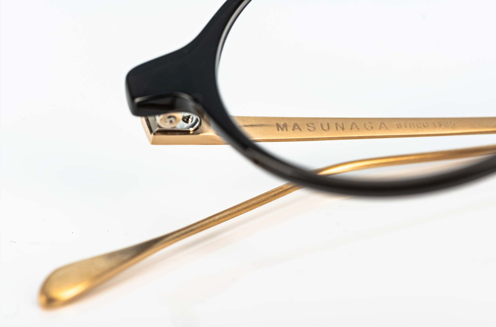 Masunaga – 22-19 - Panto – Kombi Acetat Titan - Qualität made in Japan - KITSCHENBERG Brillen