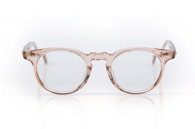 TVR – True Vintage Revival – 505 – rose transparente Kunststoffbrille - Originals – Retro – Handmade in Japan – Panto – Rund – KITSCHENBERG Brillen