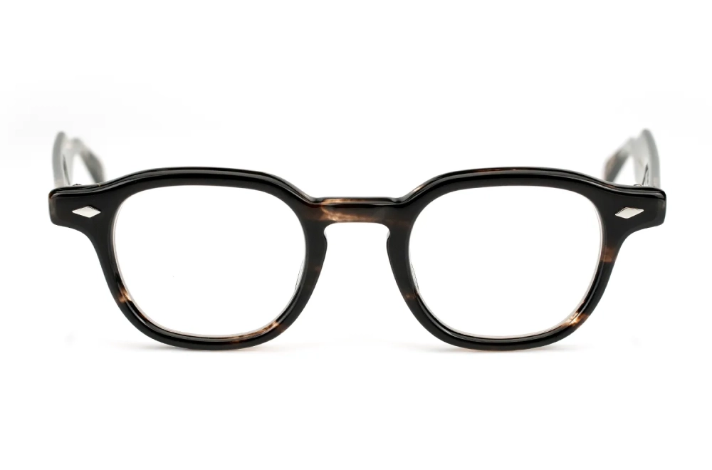 Bros Japan 002 – braune Acetatbrille in klassischer vintage Form – zeitloses schlichtes design – handgefertigt in Japan – Kitschenberg