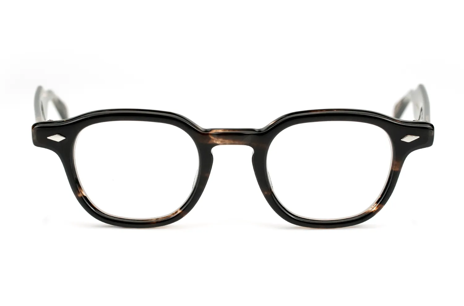 Bros Japan 002 – braune Acetatbrille in klassischer vintage Form – zeitloses schlichtes design – handgefertigt in Japan – Kitschenberg