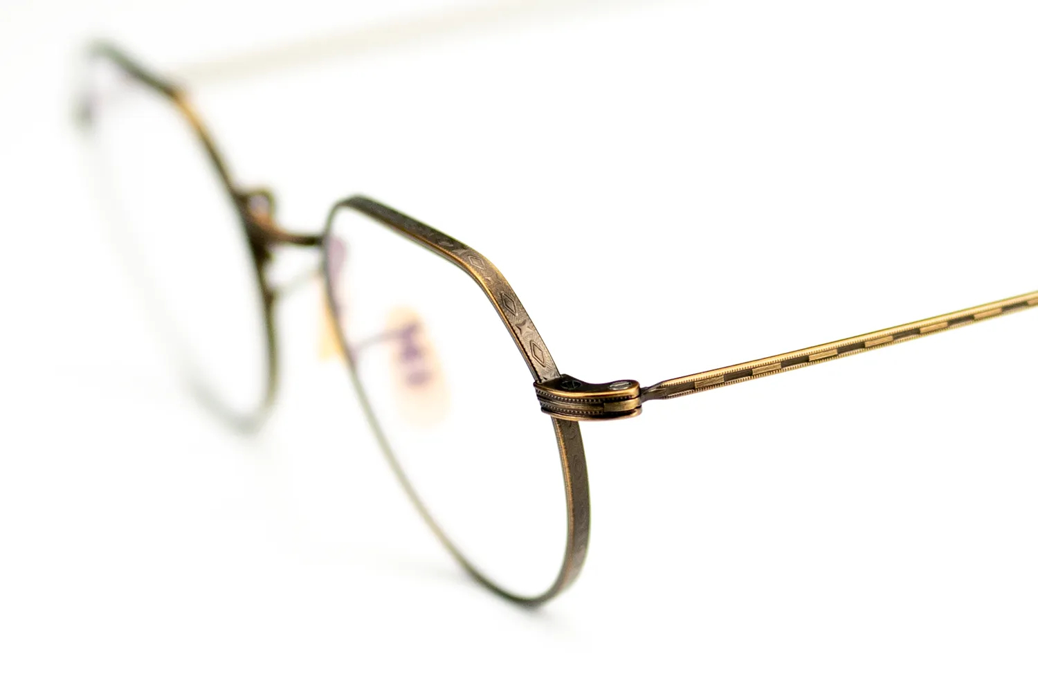 Brille von Bros Japan – Model 146 – Kronenpanto Titanfassung in braun – made in Japan – Kitschenberg