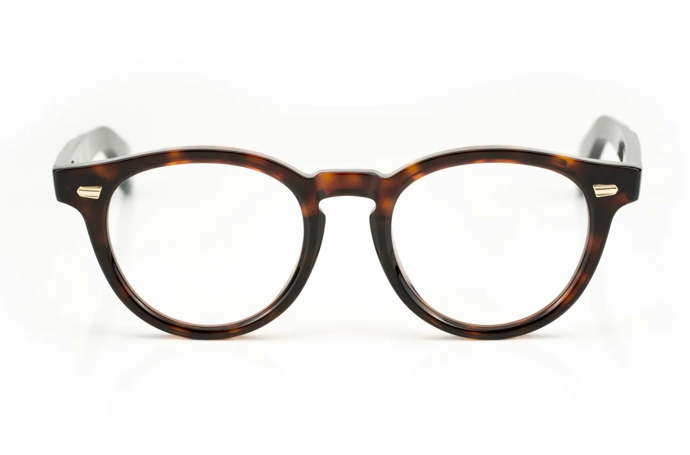Panto Brille von Cutler and Gross – 9378 in 02 – havannabraun – goldene Nieten – klassisch und zeitlos im Design – Kitschenberg