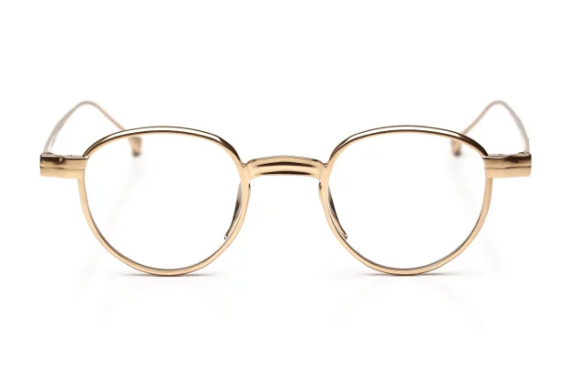 Pantobrille der Marke Ducloux – Model Amata in Gold aus Blocktitan gefertigt - Kitschenberg