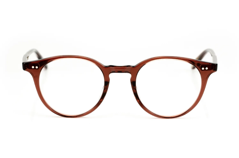 Garrett Leight Brille model Clune in sbj – Vintage Rosa – klassische Pantoform in Acetat – Kitschenberg
