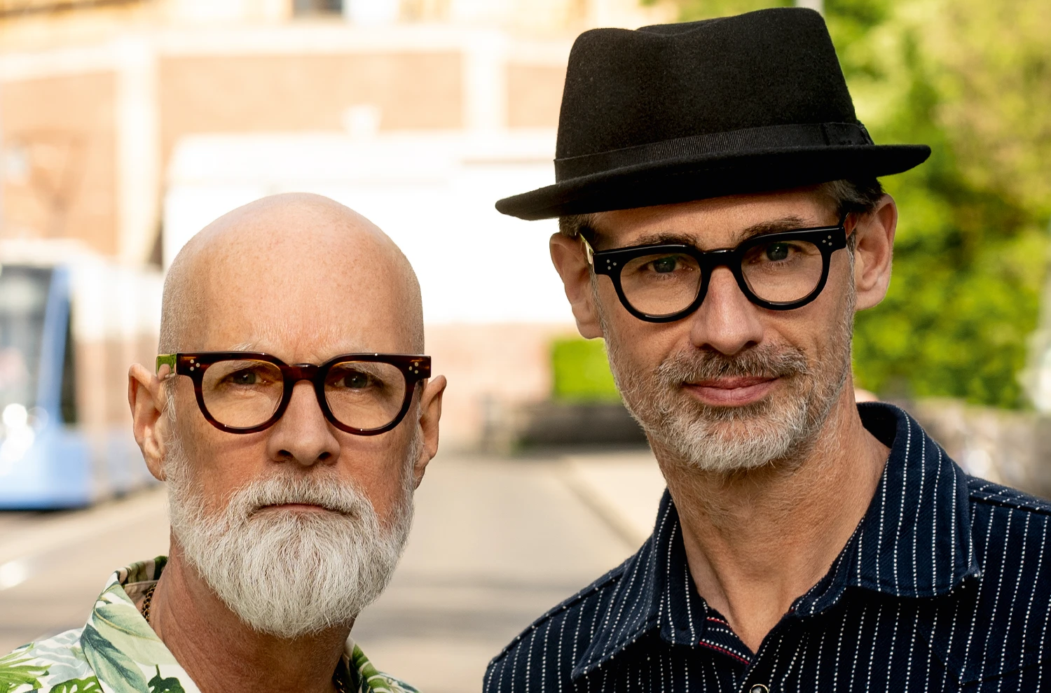 Julius Tart – FDR in black und demiamber – Pantobrillen mit Dreipunktnieten – gerader Oberbalken - Kitschenberg