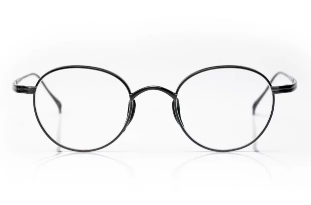 Graue Titanbrille – Panto 113 in brh – in Japan bei Kamemannen gefertigt - Kitschenberg