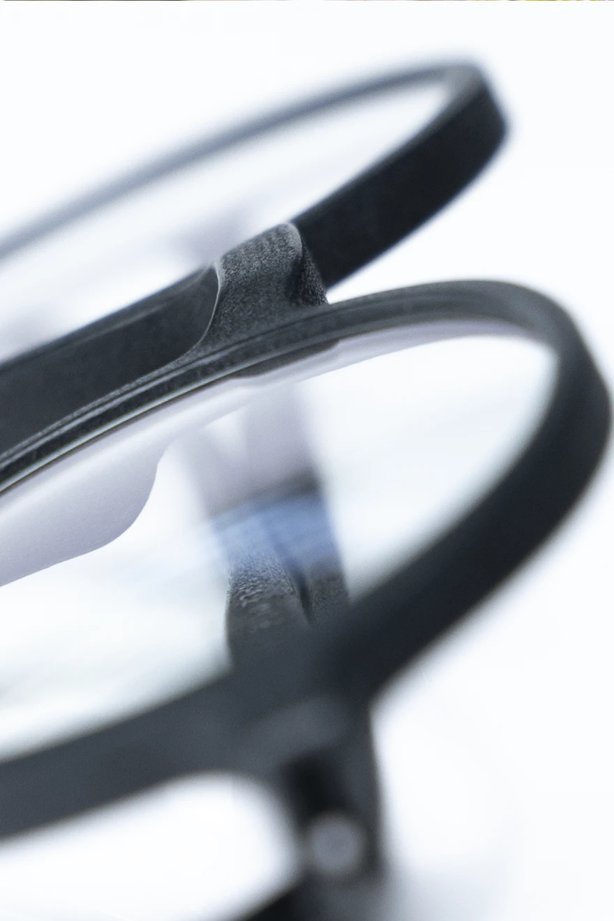 Klenze und Baum – sleek kollektion conti in grau – 3D gedruckte klassische runde Brille - Kitschenberg
