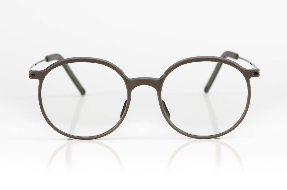 Klenze & Baum – runde Brille aus 3D-Druck Serie Asket mit Bügeln aus Titan - KITSCHENBERG Brillen