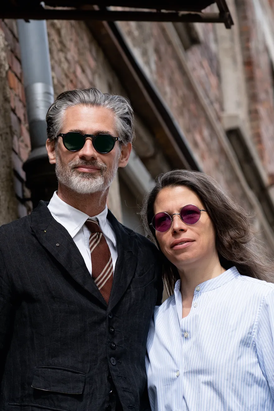 Sonnenbrillen von Lesca – Panto Vintage und Garrett Leight Pewter – Ozzy Osbourne rund aus Titan – stilvoll, reduziert, individuell – Kitschenberg