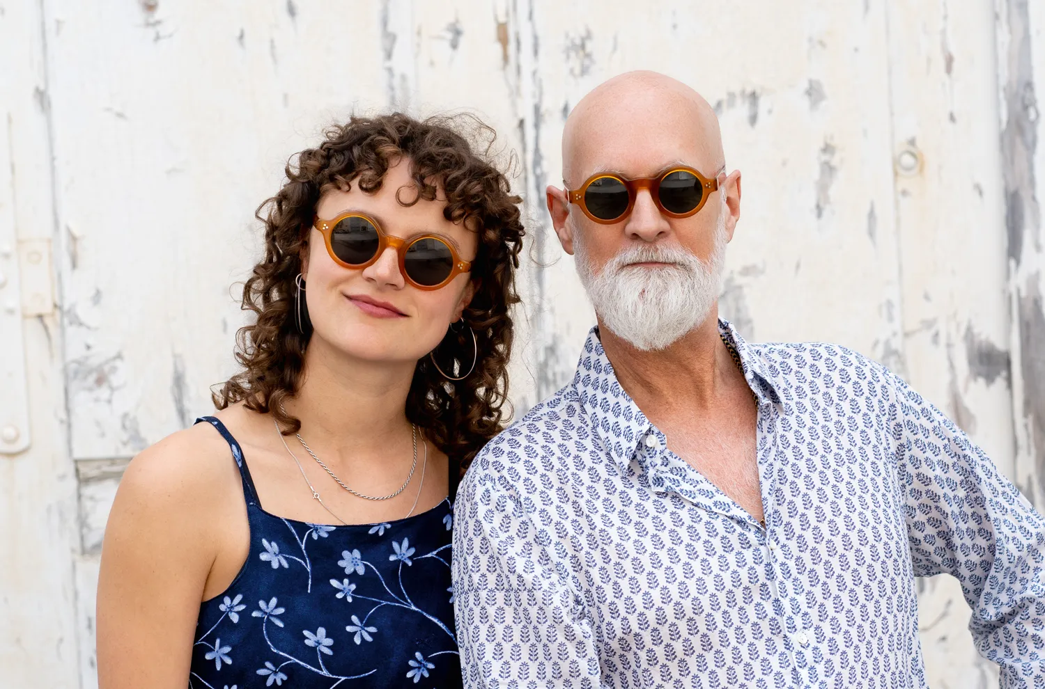 Lesca Sonnenbrillen – Saga und Tabu – in Miele honigfarben – runde klassische Vintageformen - Kitschenberg