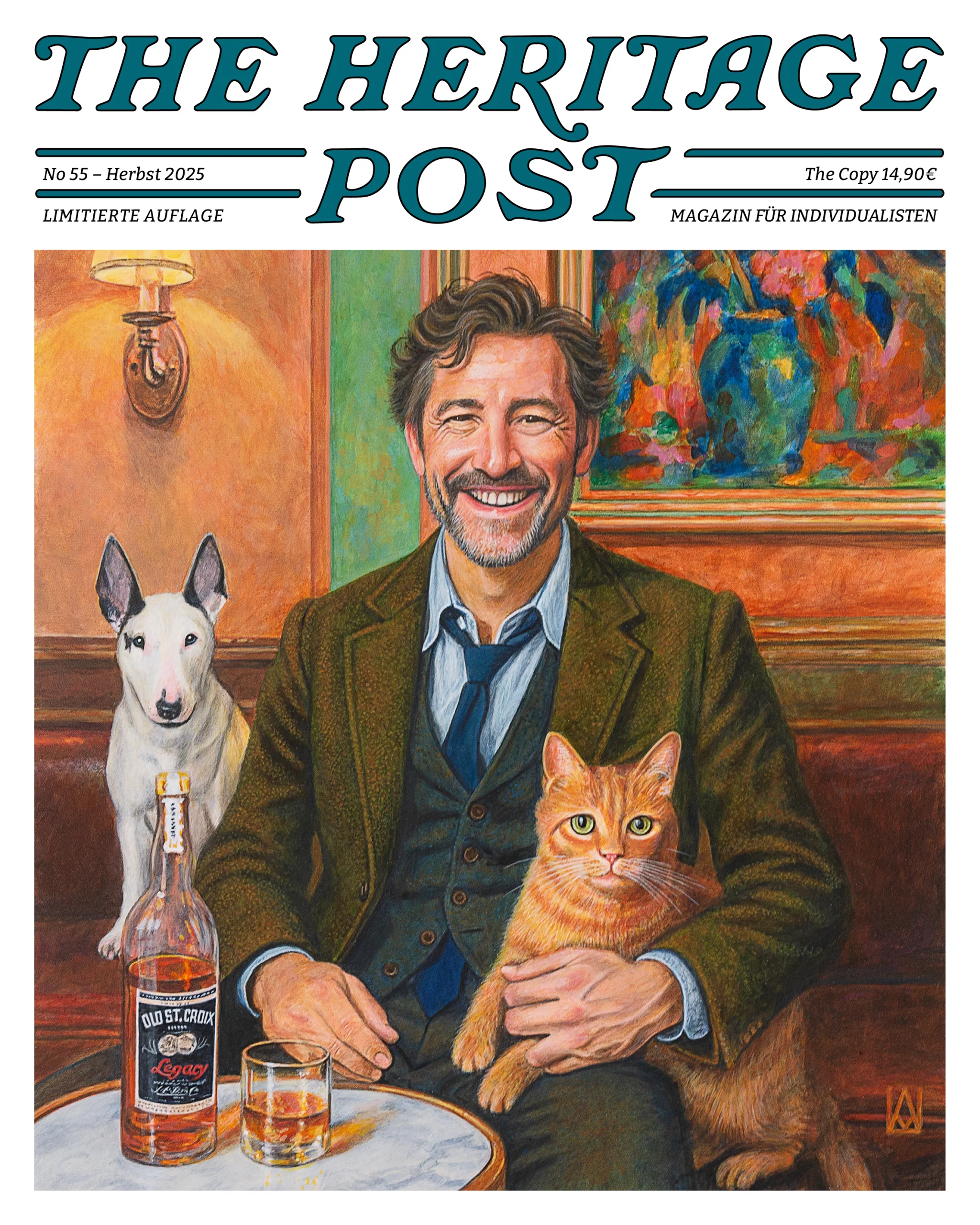 The Heritage Post - Cover Ausgabe Nr 55 - KITSCHENBERG Brillen