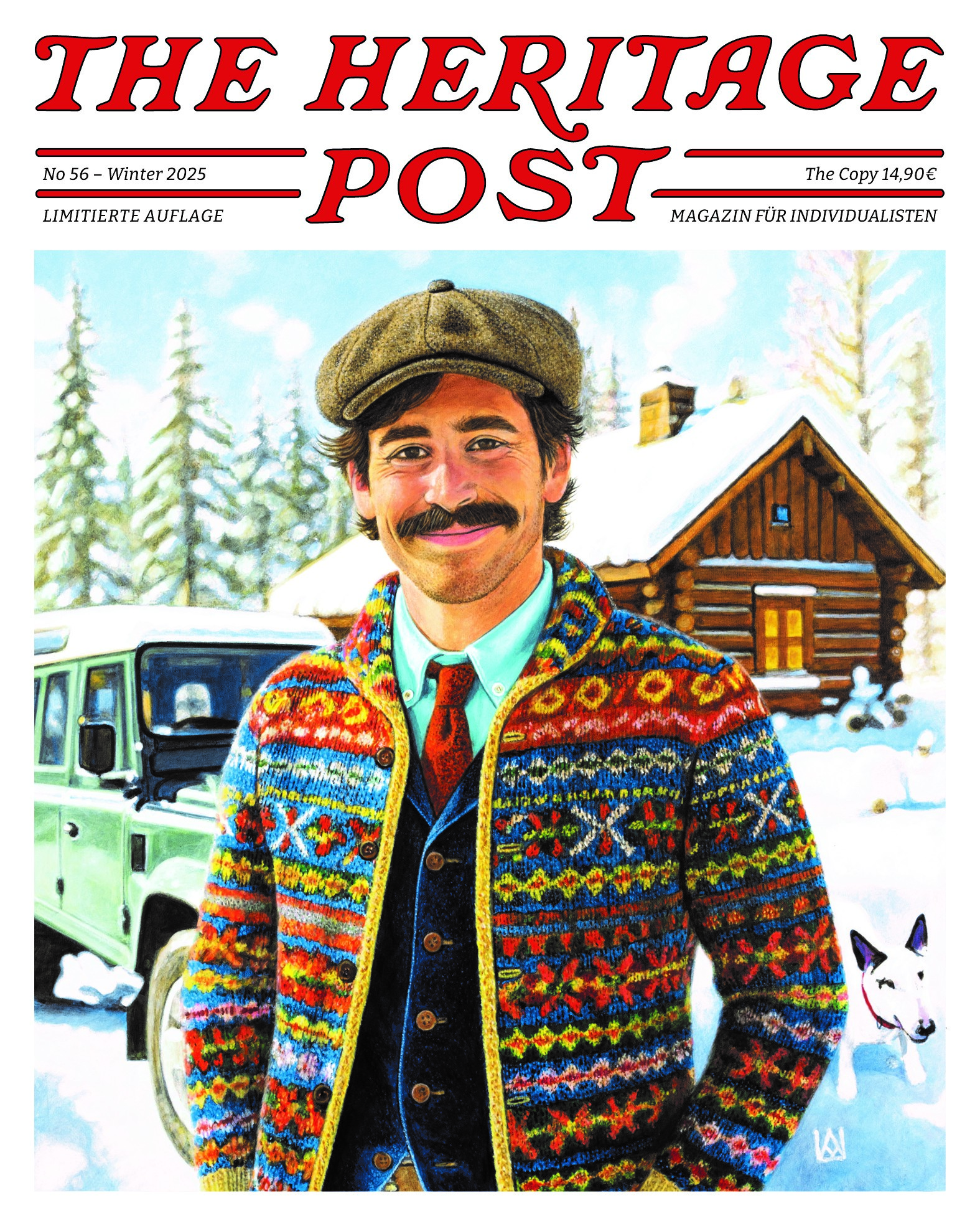 The Heritage Post - Cover Ausgabe Nr 56 - KITSCHENBERG Brillen