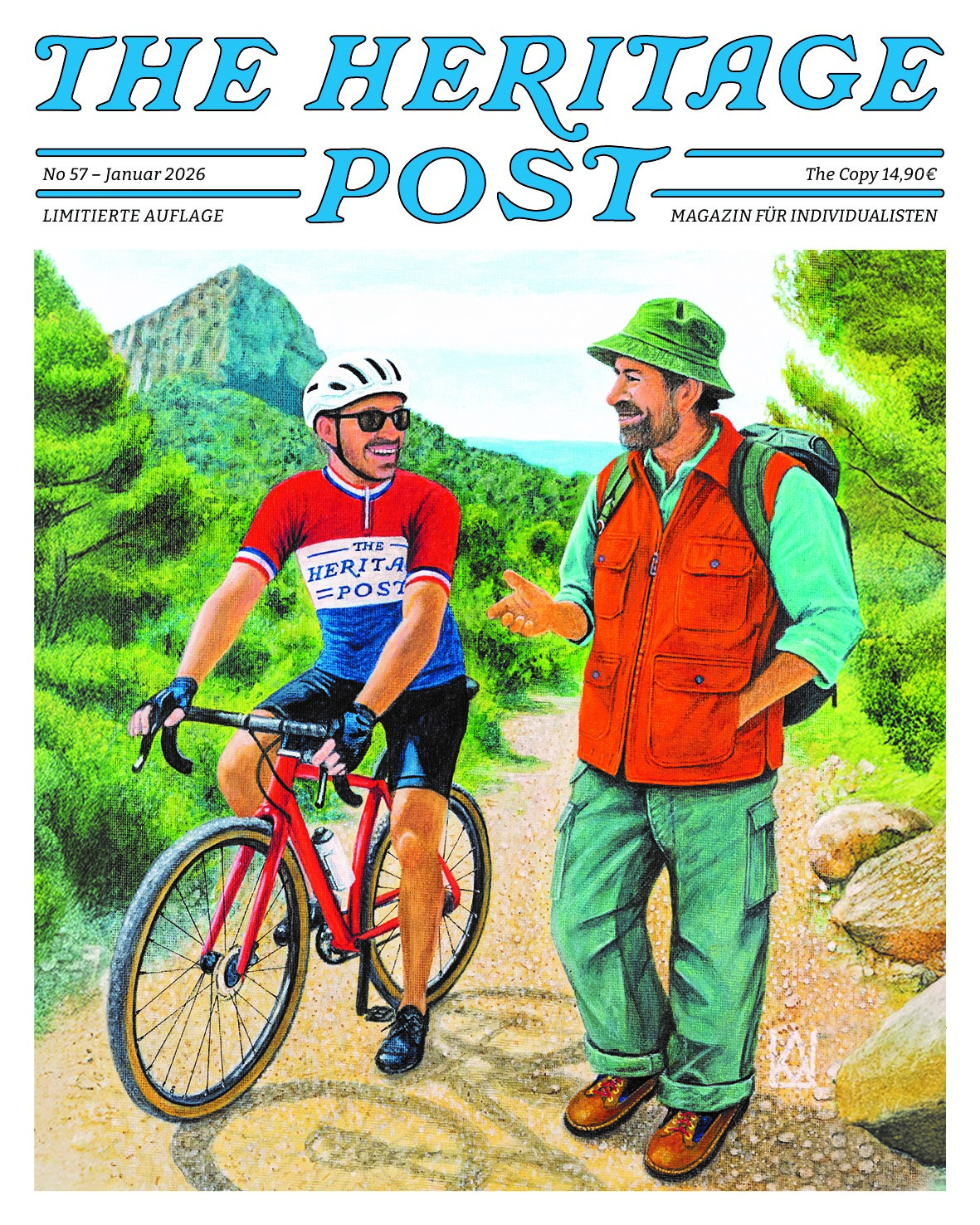 The Heritage Post - Cover Ausgabe Nr 57 - KITSCHENBERG Brillen